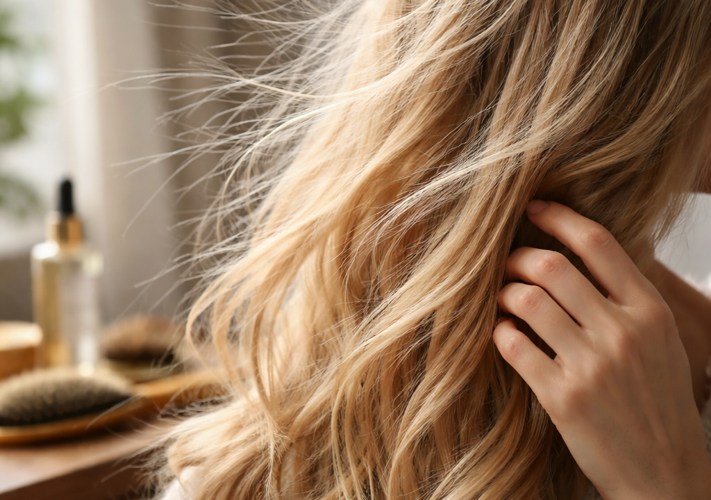 How to get rid of static in hair